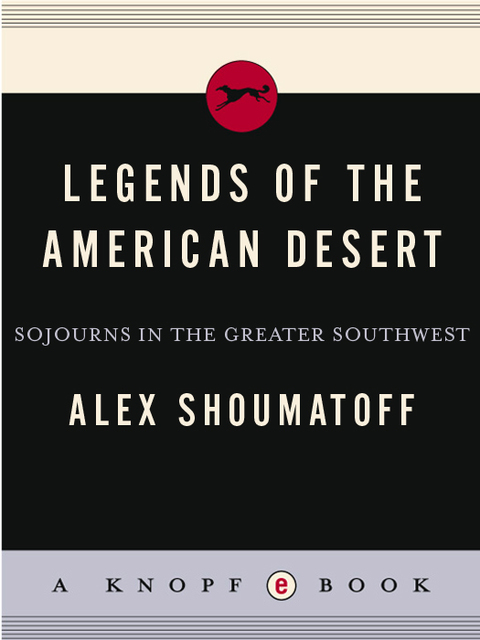 Cover image for book Legends of the American Desert