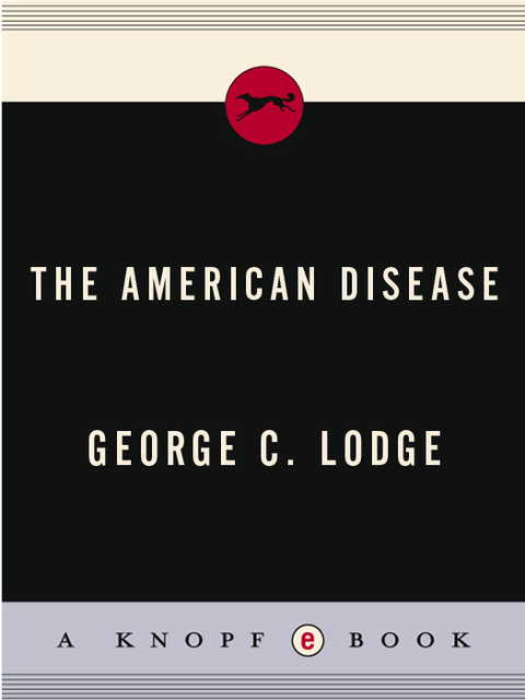 Cover image for book The American Disease