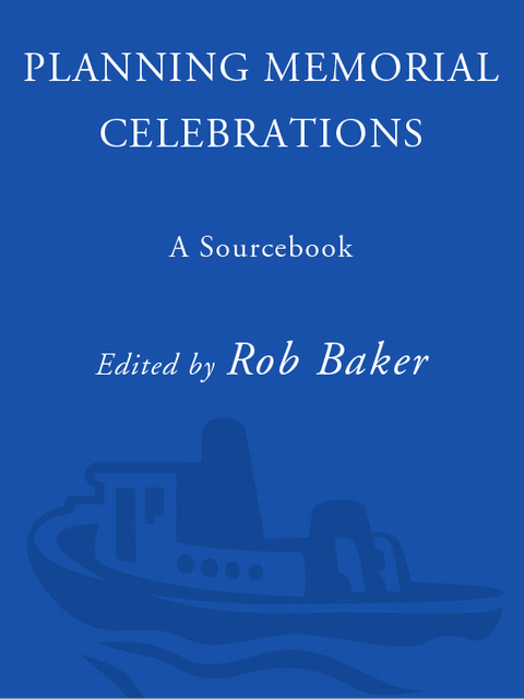 Cover image for book Planning Memorial Celebrations