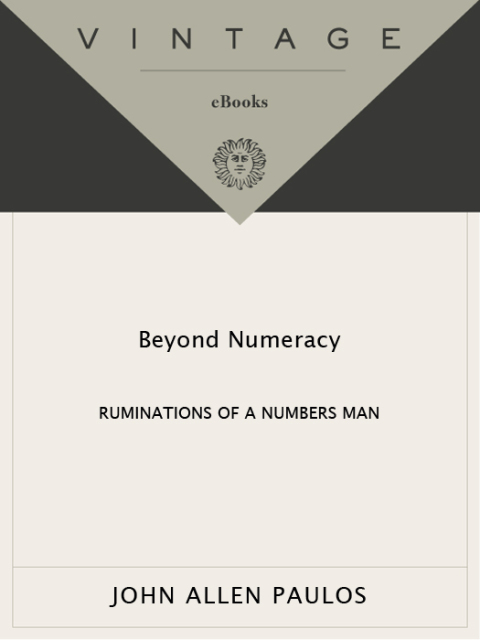 Cover image for book Beyond Numeracy