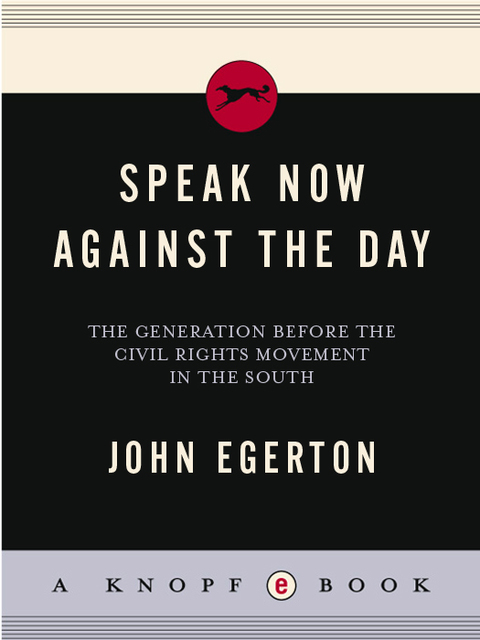 Cover image for book Speak Now Against The Day