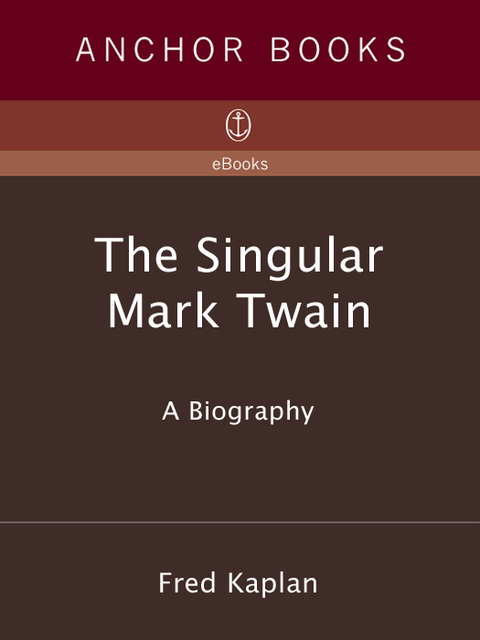 Cover image for book The Singular Mark Twain