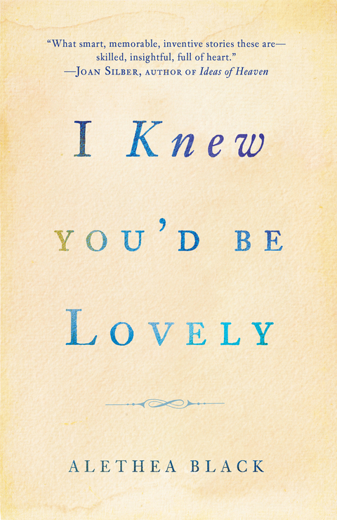Cover image for book I Knew You'd Be Lovely