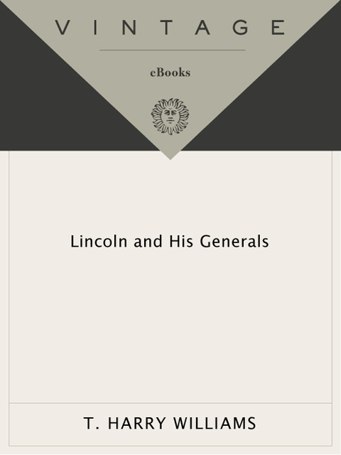 Cover image for book Lincoln and His Generals