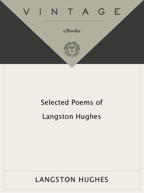 Cover image for book Selected Poems of Langston Hughes