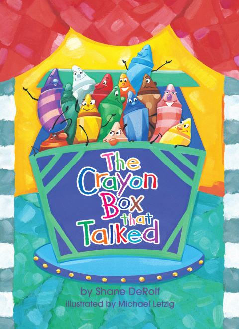 Cover image for book The Crayon Box that Talked