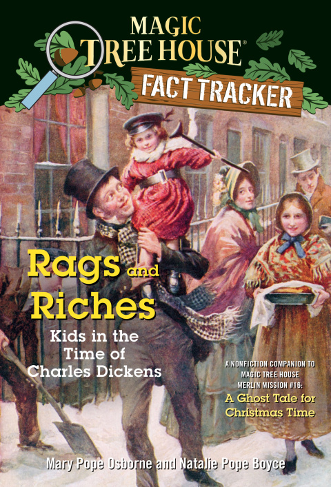 Cover image for book Rags and Riches: Kids in the Time of Charles Dickens