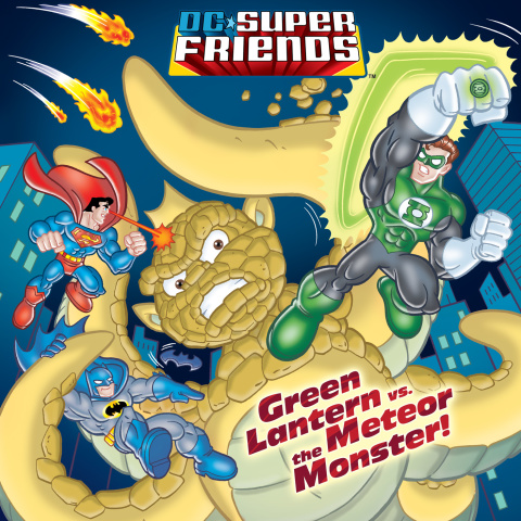Cover image for book Green Lantern vs. the Meteor Monster! (DC Super Friends)