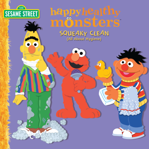 Cover image for book Squeaky Clean (All About Hygiene) (Sesame Street)