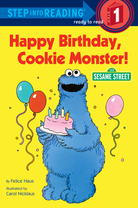 Cover image for book Happy Birthday, Cookie Monster (Sesame Street)