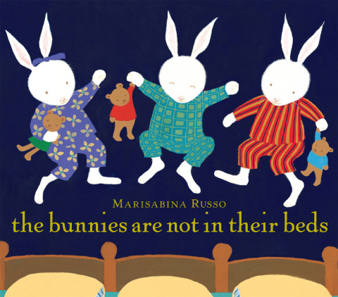 Cover image for book The Bunnies Are Not in Their Beds