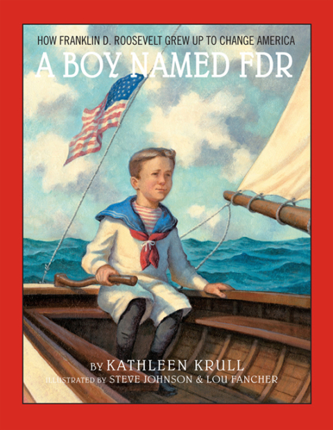 Cover image for book A Boy Named FDR
