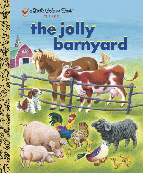 Cover image for book The Jolly Barnyard