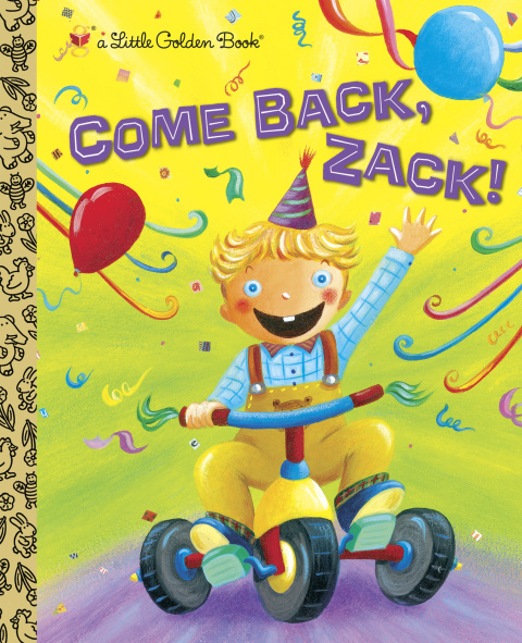 Cover image for book Come Back, Zack!
