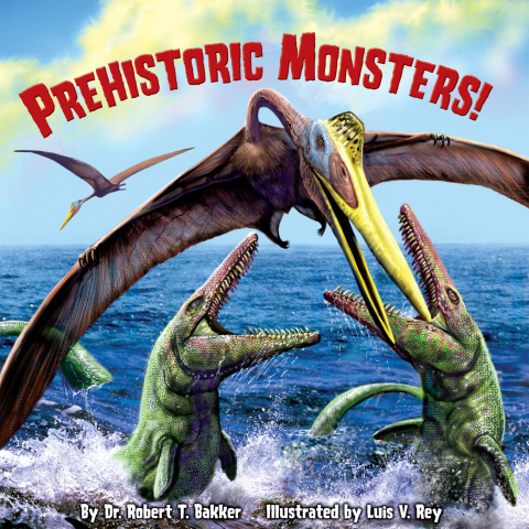 Cover image for book Prehistoric Monsters!