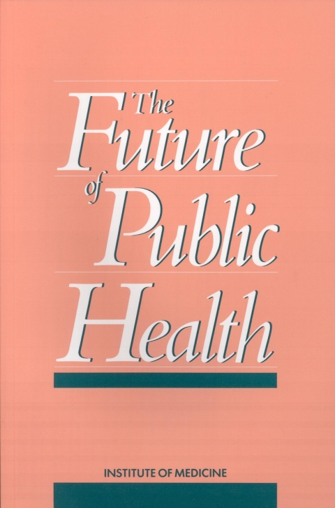 Cover image for book The Future of Public Health