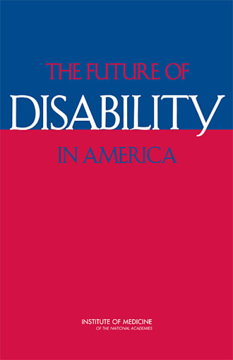 Cover image for book The Future of Disability in America