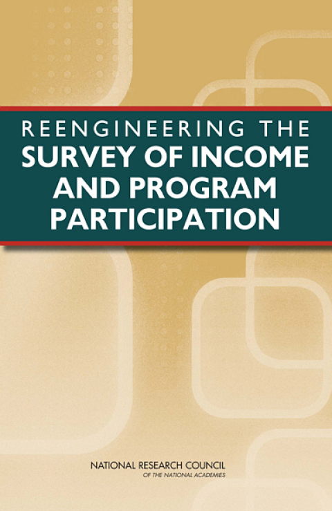 Cover image for book Reengineering the Survey of Income and Program Participation
