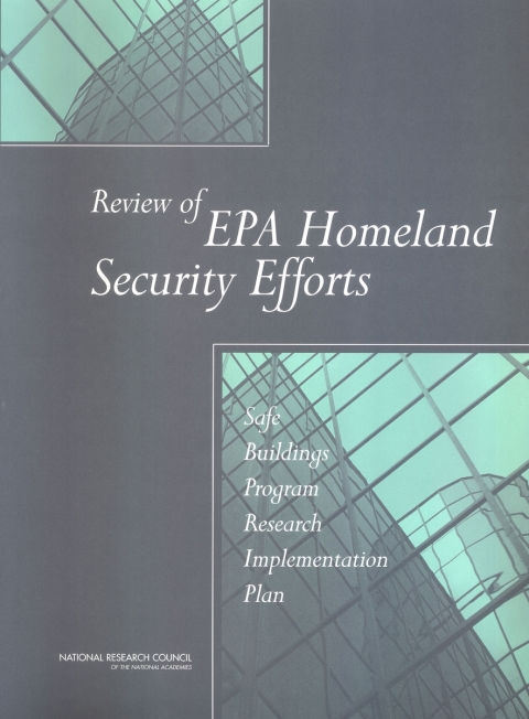 Cover image for book Review of EPA Homeland Security Efforts