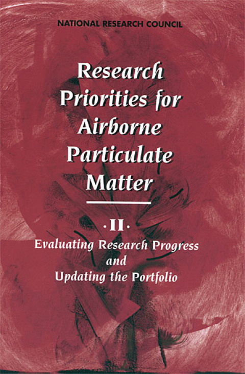 Cover image for book Research Priorities for Airborne Particulate Matter