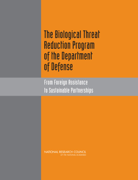 Cover image for book The Biological Threat Reduction Program of the Department of Defense