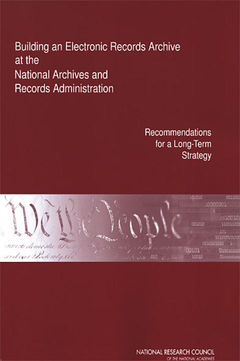Cover image for book Building an Electronic Records Archive at the National Archives and Records Administration
