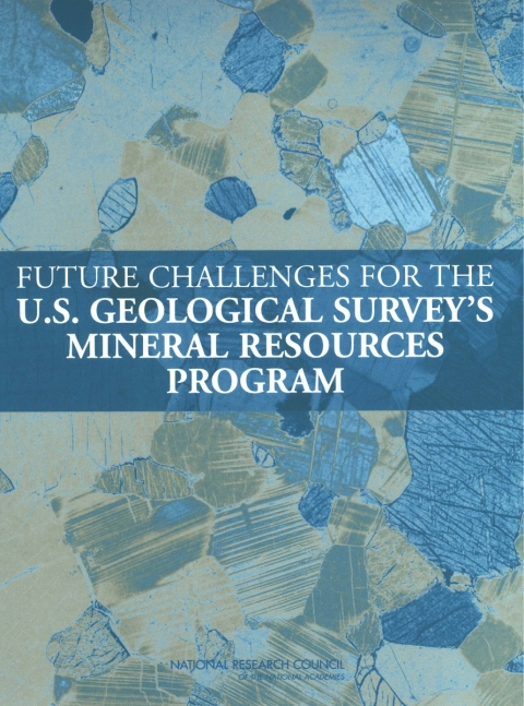 Cover image for book Future Challenges for the U.S. Geological Survey's Mineral Resources Program