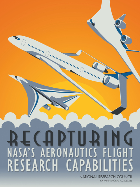 Cover image for book Recapturing NASA's Aeronautics Flight Research Capabilities
