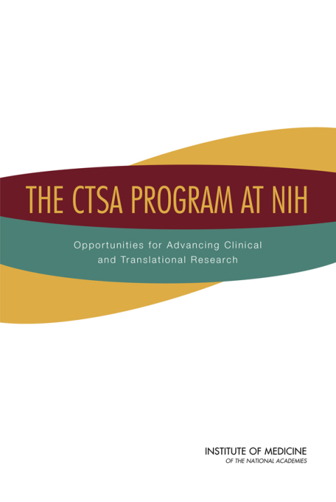 Cover image for book The CTSA Program at NIH
