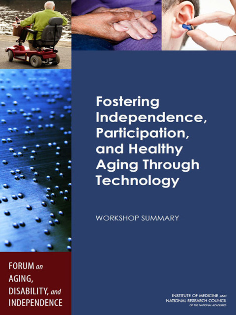 Cover image for book Fostering Independence, Participation, and Healthy Aging Through Technology