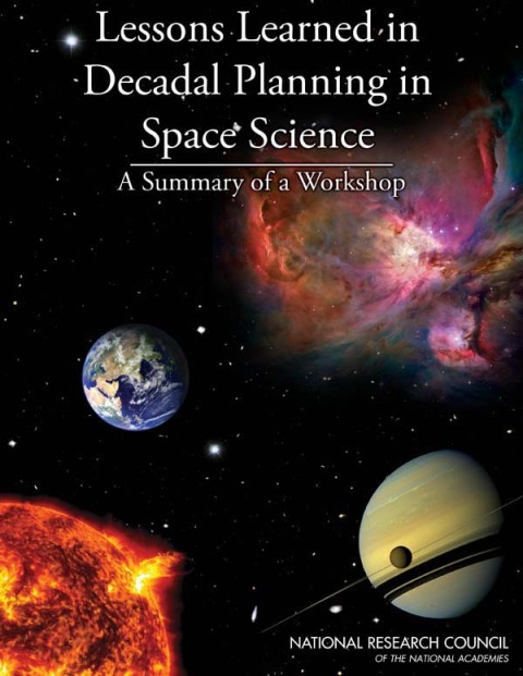 Cover image for book Lessons Learned in Decadal Planning in Space Science