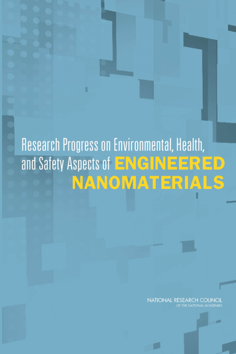 Cover image for book Research Progress on Environmental, Health, and Safety Aspects of Engineered Nanomaterials