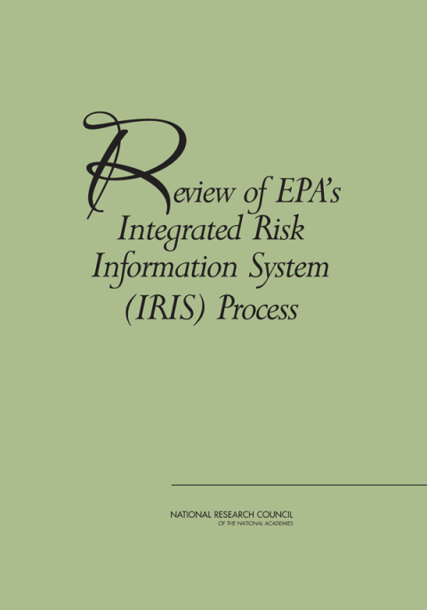 Cover image for book Review of EPA's Integrated Risk Information System (IRIS) Process