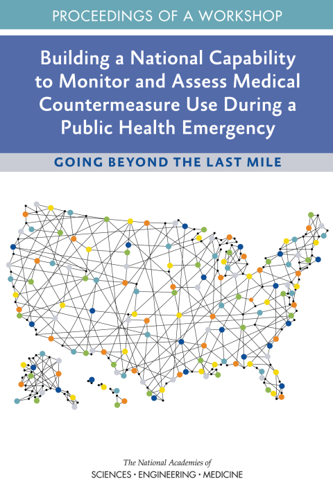 Cover image for book Building a National Capability to Monitor and Assess Medical Countermeasure Use During a Public Health Emergency