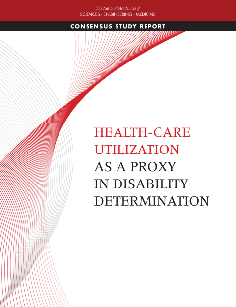 Cover image for book Health-Care Utilization as a Proxy in Disability Determination