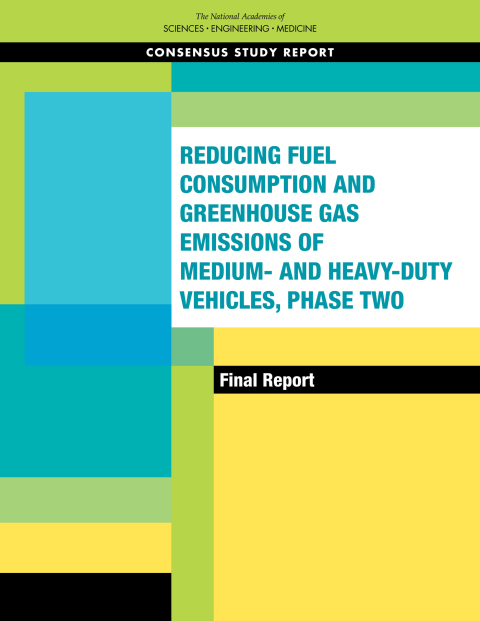 Cover image for book Reducing Fuel Consumption and Greenhouse Gas Emissions of Medium- and Heavy-Duty Vehicles, Phase Two