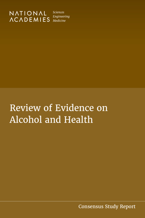 Cover image for book Review of Evidence on Alcohol and Health