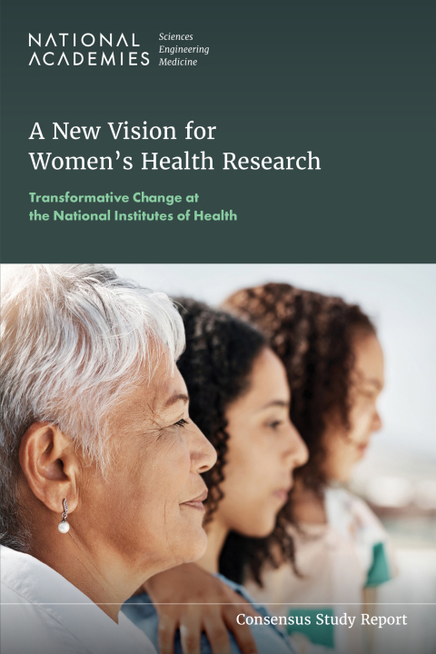 Cover image for book A New Vision for Women's Health Research