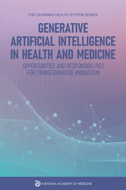 Cover image for book Generative Artificial Intelligence in Health and Medicine