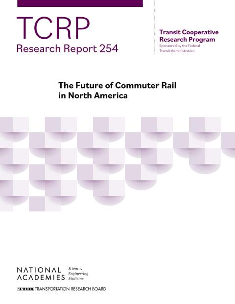 Cover image for book The Future of Commuter Rail in North America