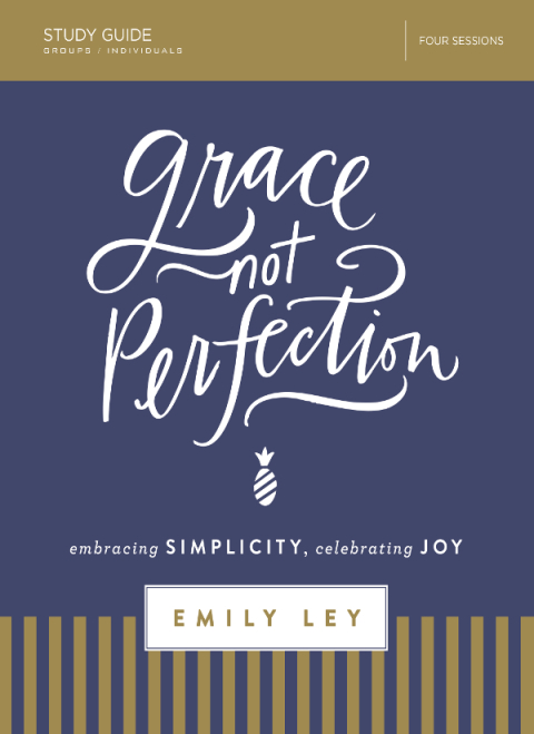 Cover image for book Grace, Not Perfection Bible Study Guide