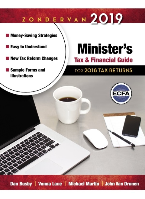 Cover image for book Zondervan 2019 Minister's Tax and Financial Guide