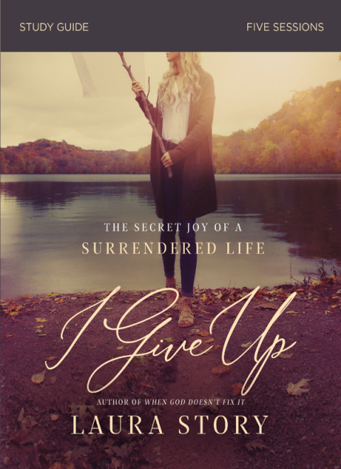 Cover image for book I Give Up Bible Study Guide