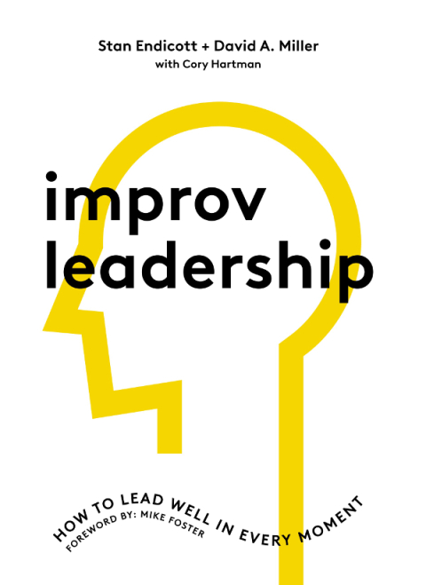 Cover image for book Improv Leadership