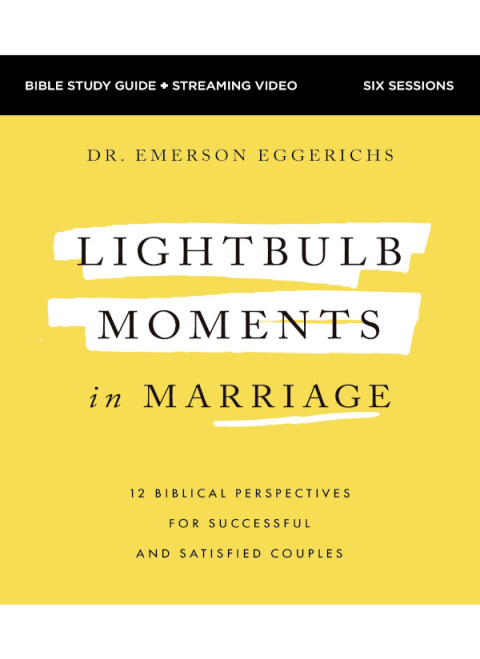 Cover image for book Lightbulb Moments in Marriage Bible Study Guide plus Streaming Video