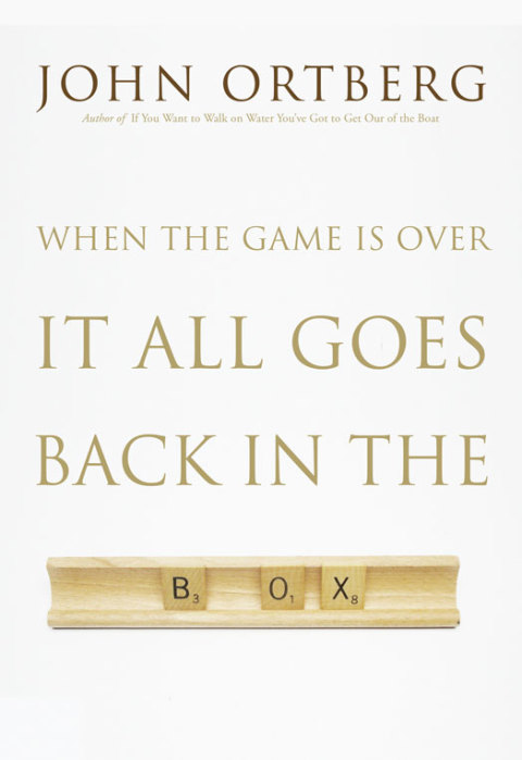 Cover image for book When the Game Is Over, It All Goes Back in the Box