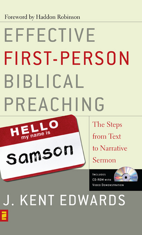 Cover image for book Effective First-Person Biblical Preaching