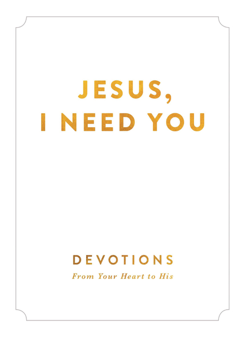 Cover image for book Jesus, I Need You