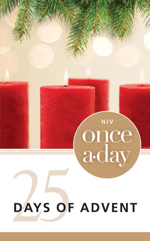 Cover image for book NIV, Once-A-Day: 25 Days of Advent Devotional