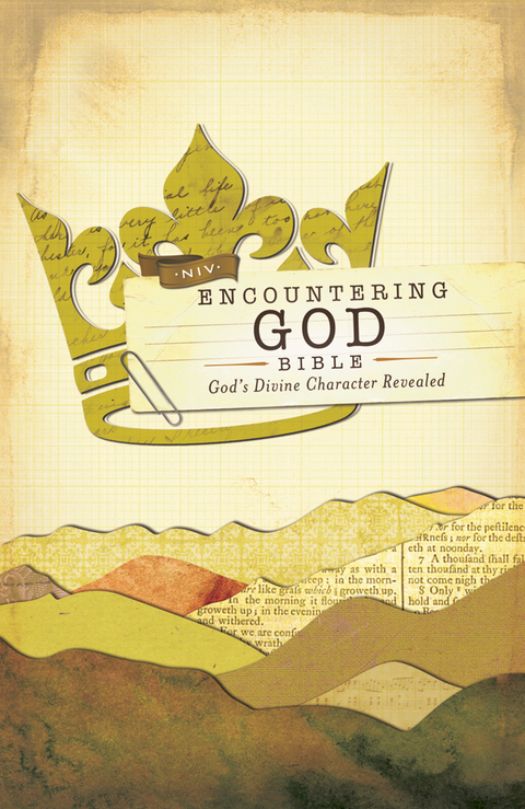 Cover image for book NIV, Encountering God Bible